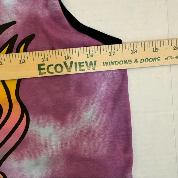 Good Luck Trolls Purple Tye Dye Tank Top - Picture 4 of 6